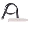 Панельный кабель USB 3.2 Type-E на Type-C, 20-контактный, для передней панели, слот PCI, 10 Гбит/с - 20 Гбит/с