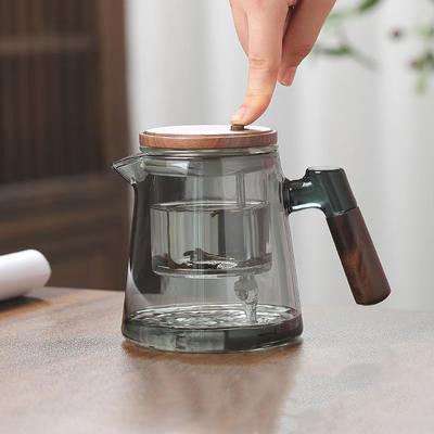 Чайная церемония Культура Большая емкость Разделительная чашка Съемный стеклянный внутренний резервуар Домашний фильтр для разделения воды для чая Чашка