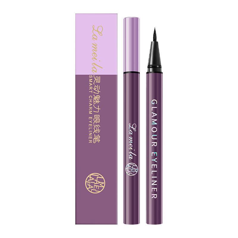 Matte Eyeliner Pen Makeup Waterproof Long Lasting Quickly Drying Smooth Ultra-thin Black Liquid Eyeliner Pencil Women Cosmetics