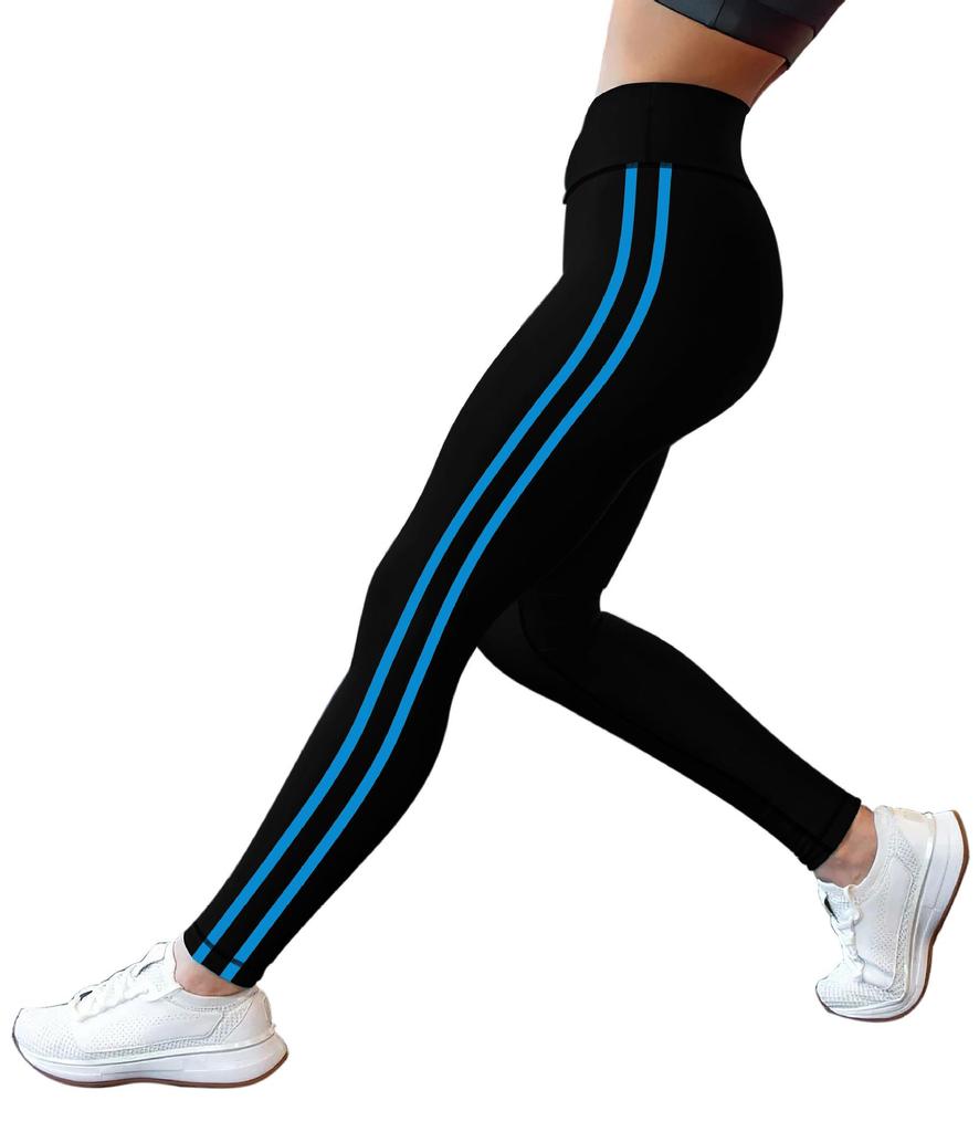 Женские однотонные брюки с высокой талией для йоги и фитнеса