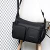 Men's Crossbody Bag Multifunctional Shoulder Bag Sports Chest Bag Waterproof Small Hobo Bag
