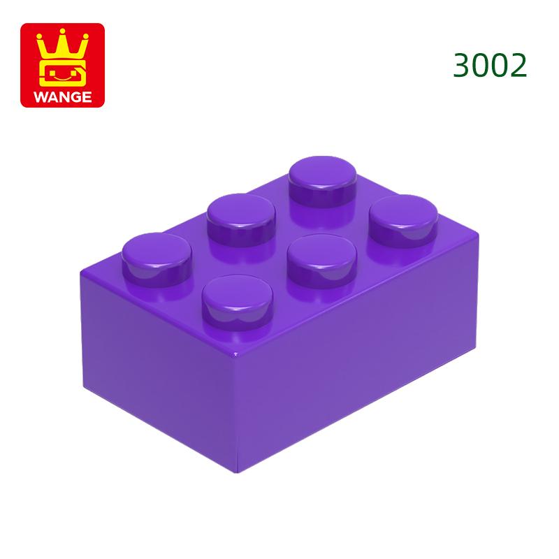 Нетоксичный 55 шт./лот 3002 2x3 Толстые Строительные Блоки Moc Аксессуары Совместимые С Кирпичами Детские Игрушки Подарочная Коробка