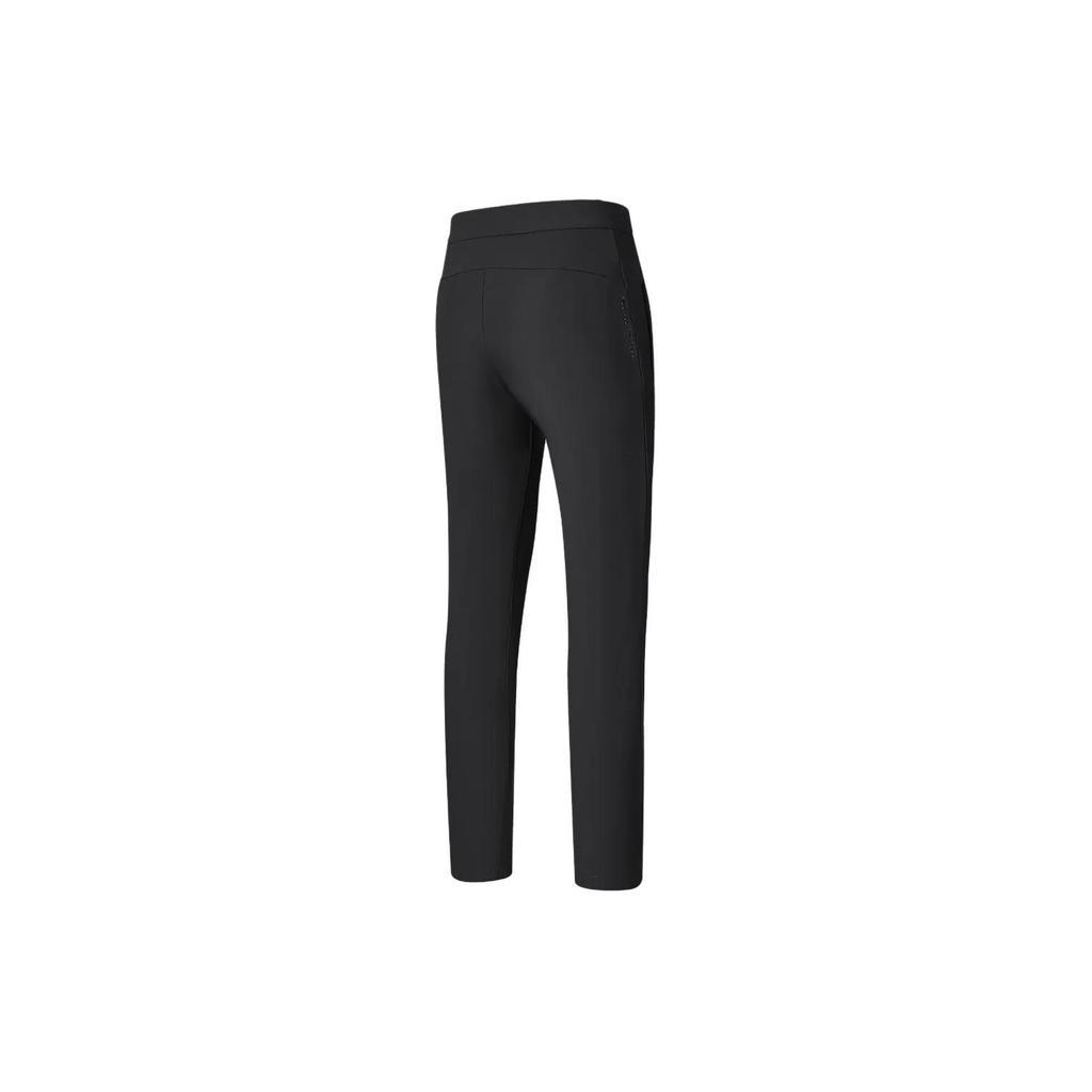 FILA Knitted Fabric Pants Men's Pitch Black (Unisex) Knitted Sweatpants A11M411613FBK