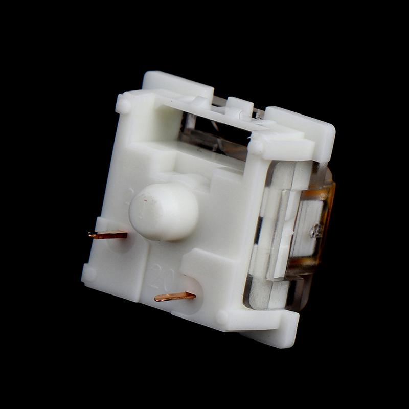 10 шт./лот, переключатели Outemu Mx, 3-контактная механическая клавиатура, черные, синие, коричневые переключатели