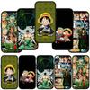 Phone Case for iPhone 17 15 16 Plus X Redmi Note 14 12 11 13 Pro Max Huawei P30 P20 Lite OPPO A60 A40 A80 A16 Cute Luffy One Piece Roronoa Zoro Cover