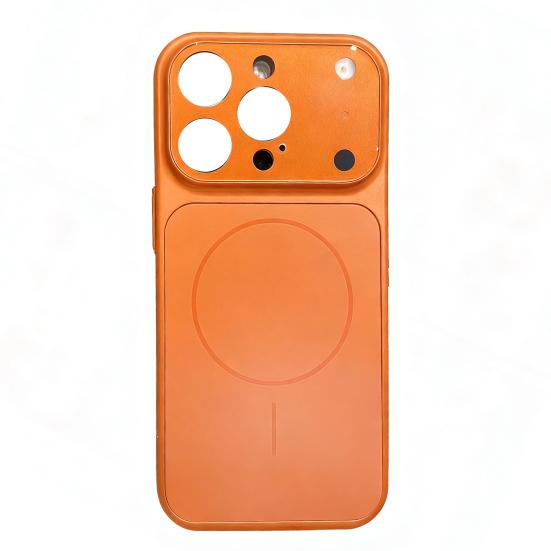 Стеклянный магнитный чехол для IPhone 16 Pro/Pro Max Защитный чехол для телефона для Magsafe Противоударный чехол с матовой защитой от царапин