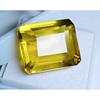 Fabulous Natural Brazilian Yellow Topaz 21-23 Ct Emerald Cut Certified Gemstone