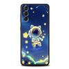 Милый чехол для телефона с мультяшным астронавтом для Samsung Galaxy S23 Ultra S22 S21 S20 FE 5G S10 S10E S9 S8 Plus Note 20 Мягкий силиконовый чехол