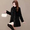 Осеннее пальто Модный дизайн Sense Is Thin Wild Temperament Высококачественная имитация норки куртка Женская тенденция Толстая
