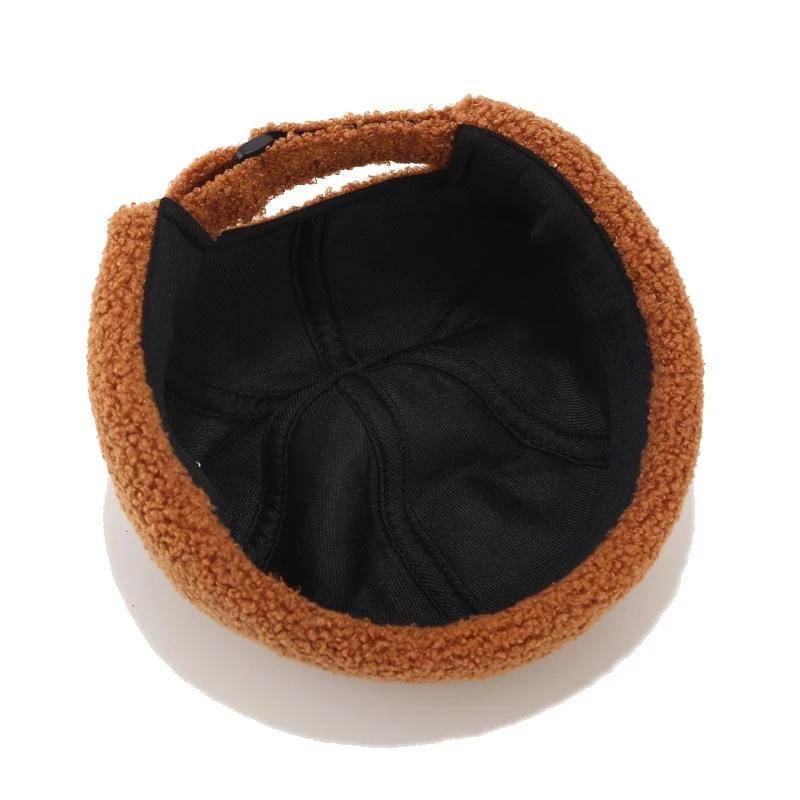 New Winter Warm Hip Hop Hat Women Man Hat Washed Retro Skullcap Adjustable Brimless Hat Breathable Hat Sailor Cap