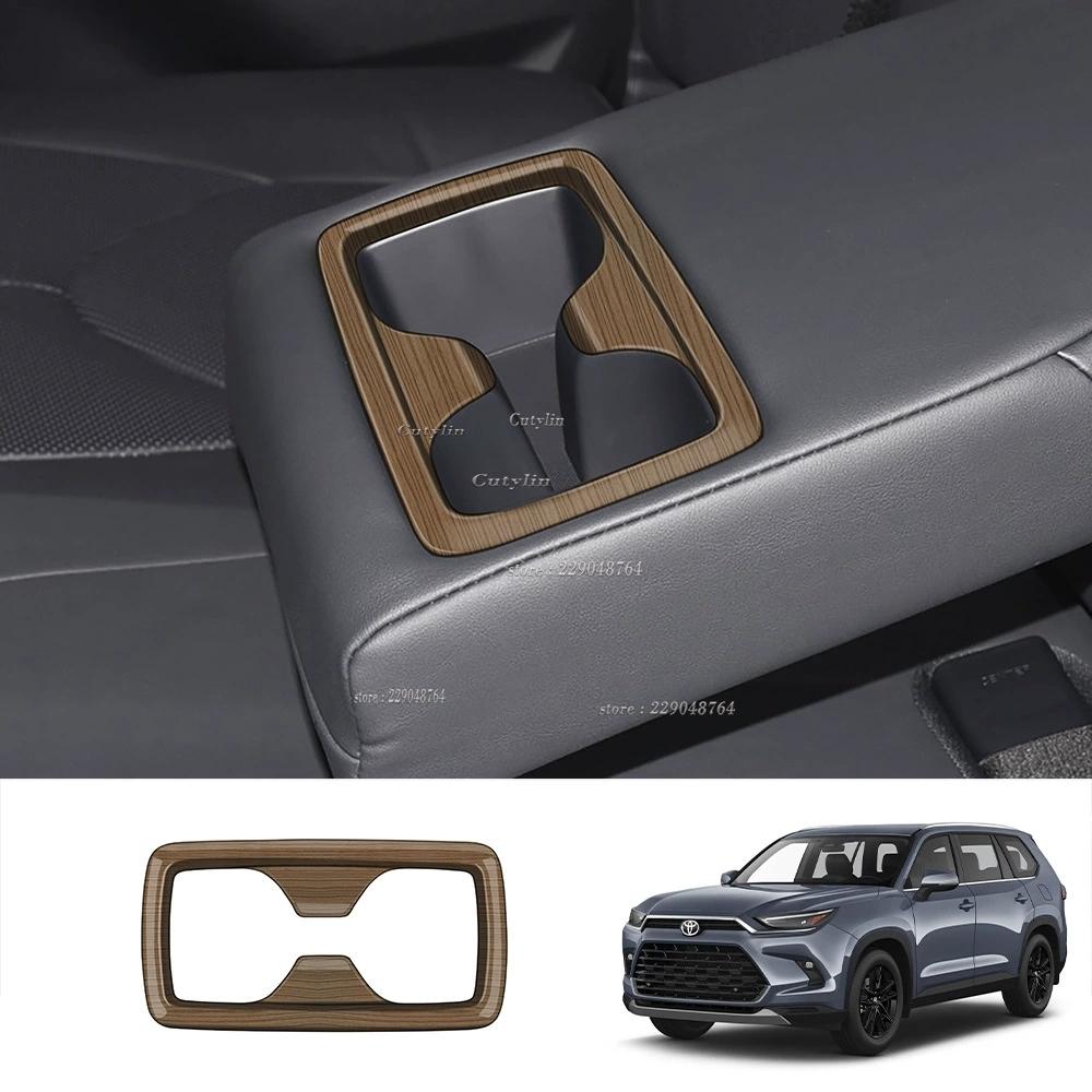 LHD for Toyota Grand Highlander 2024 2025 ABS Wood Window Rise Switch Gear Shift Panle trument Readlamp AC Vent Armest Cover