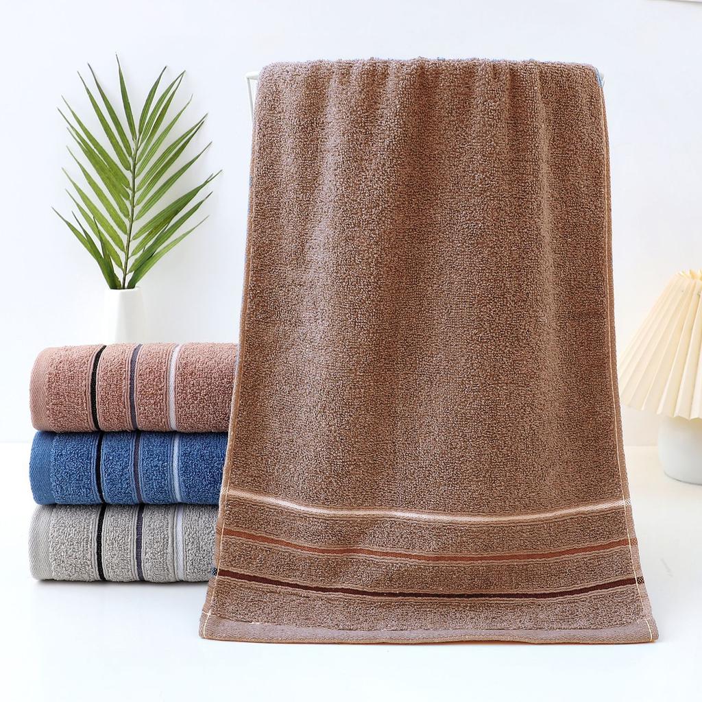 Pure Cotton Absorbent Towel Full Cotton Jacquard Thickened Gift Towel Pure Cotton