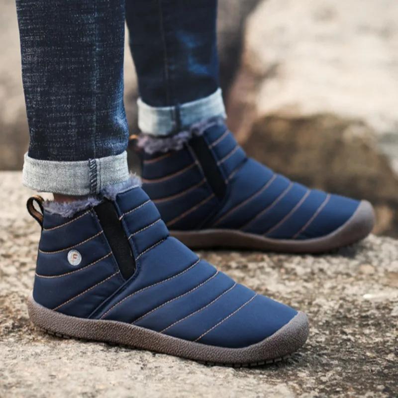 Мужская зимняя обувь, удобные полусапожки, мужские зимние ботинки, оригинальные предложения, бренды обуви, флис, новинка, распродажа, мех