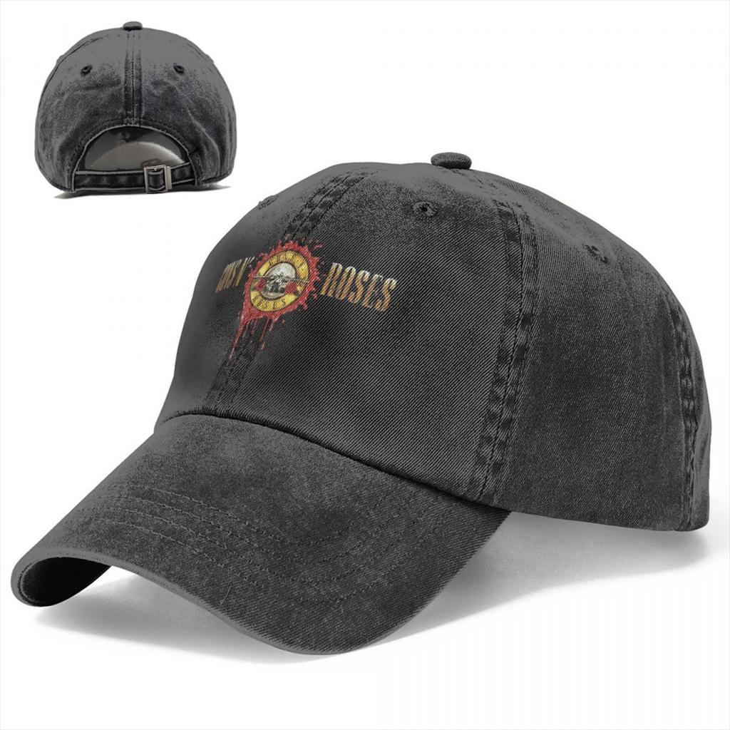 Винтажная бейсболка Guns N Rose Heavy Metal, унисекс, потертая джинсовая шляпа Snapback, музыкальная кепка в стиле стимпанк, уличная подарочная кепка для путешествий, кепка
