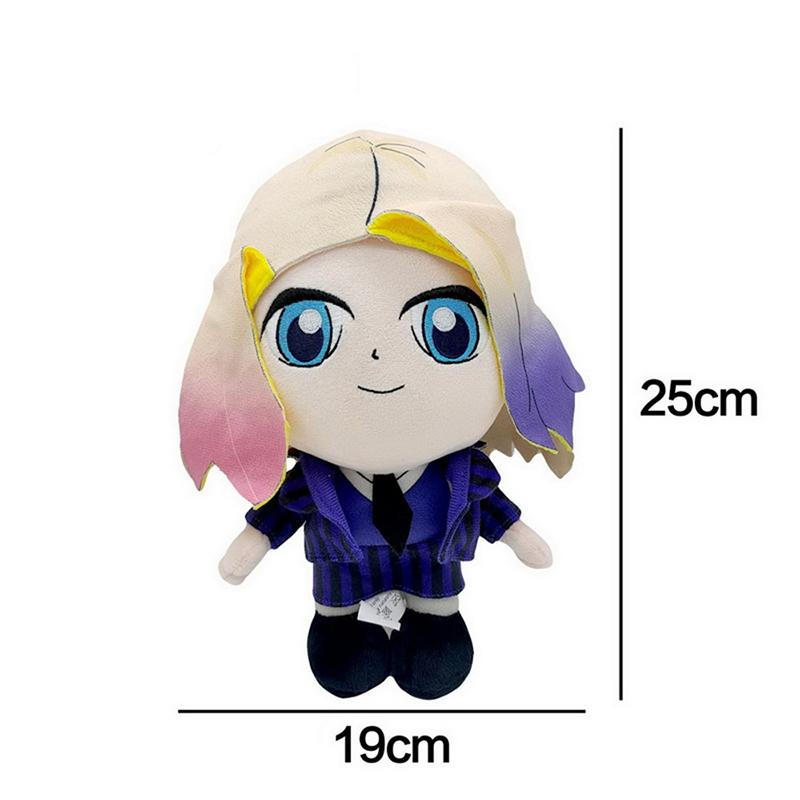 Wednesday Addams Plush Toys Enid Stuffed Kawaii TV Series 2023 New Thing Doll Peripheral Home Decoration Creative Children Gifts