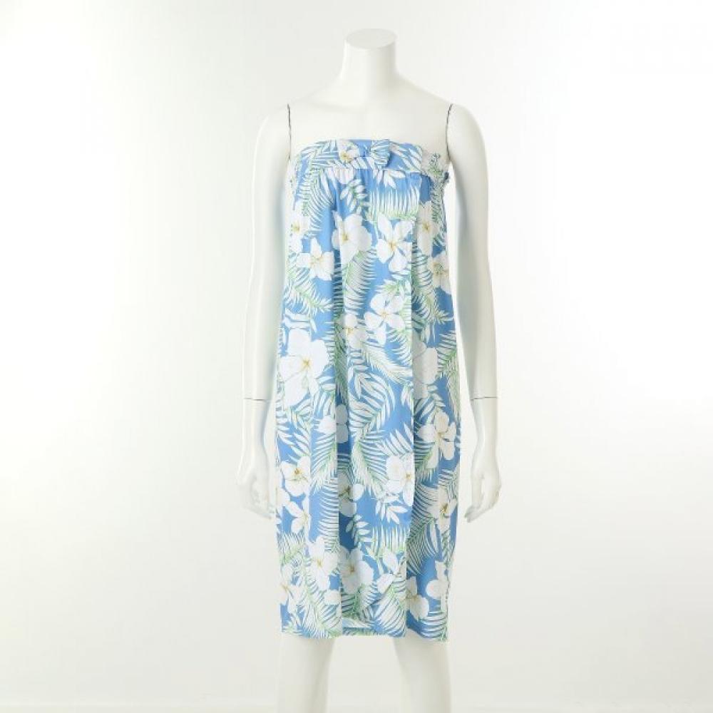VenuS Women S Golf Gown Hawaiian Print polySpan [vgnS104l]
