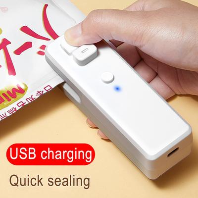 Зарядка через USB, мини-тепловой пакет, машина для запечатывания пакетов, термопластик для пищевых пакетов, портативный упаковщик, кухонные гаджеты