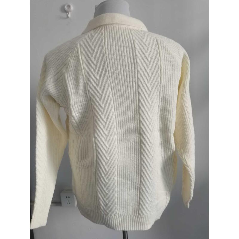 Men's Slim Fit Fashion Collar Knit Sweater