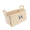 Felt Storage Basket Car Trunk Cargo Accessories Foldable Bin Organizer Box for Camping