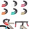 Leather Breathable Handlebars with New Minimalist Road Handlebars with Anti Slip Shock-absorbing Bicycle Handlebars with Gifts