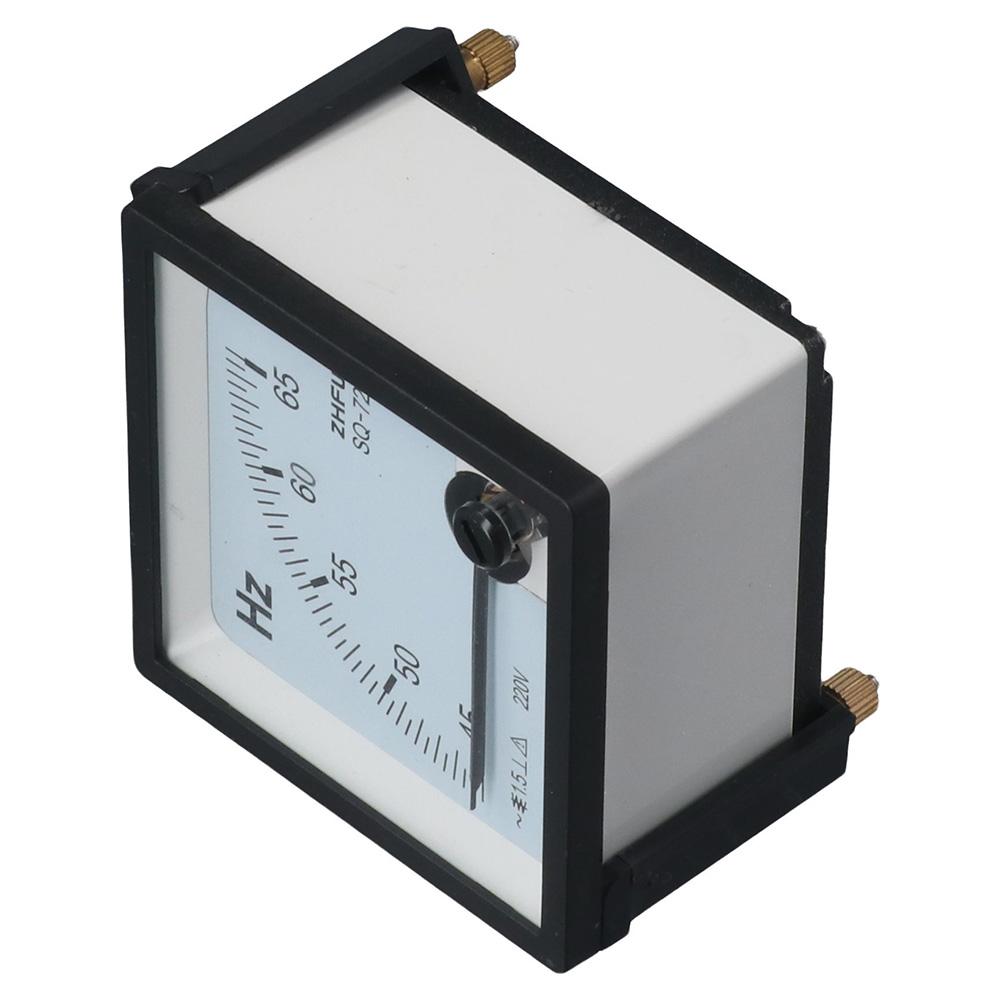 45-65Hz 220V Accuracy Class Copper+plastic Hertz Meter Frequency Meter Electrician