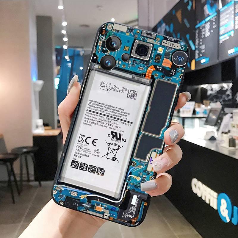 Чехол для телефона Realme GT 2 Pro X2 Pro XT C25S 9 8 7 6 Pro GT Master C3 C21 C21Y C11 C35 C31 X3 SuperZoom, монтажная плата батареи