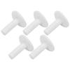 5pcs Rubber Golf Tees Driving Range Golf Training Ball Tees Holder for Practice Mat