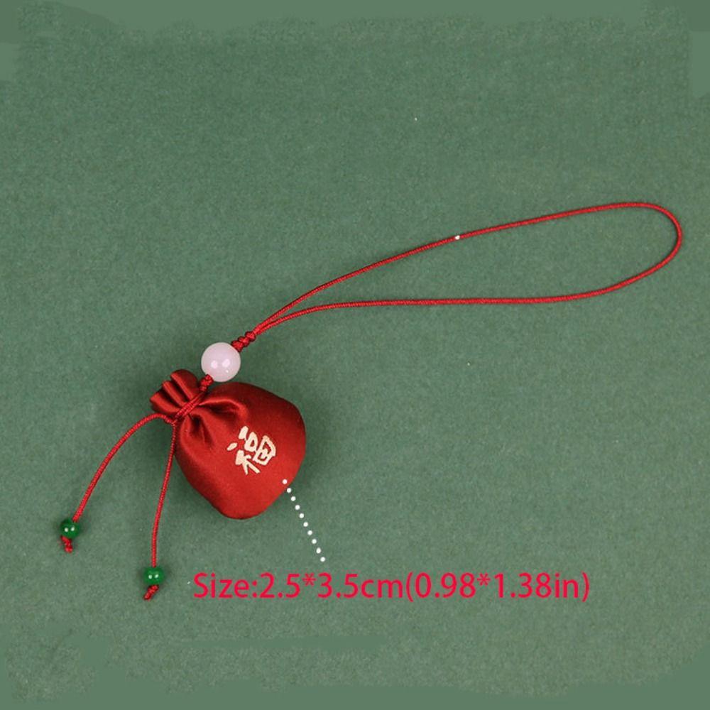 Printing Mini Cloth Sachet for Filled Fragrant Herbs Tassel Small Pouch Perfume Spice Bag  Girl