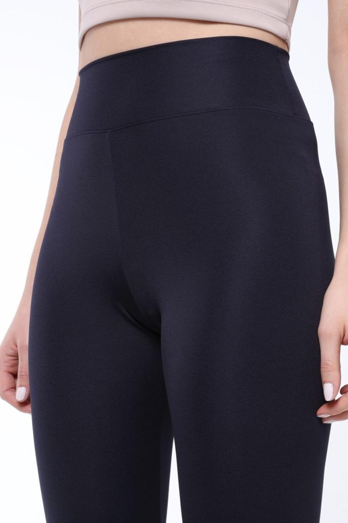 Женские леггинсы больших размеров, темно-синие, укрепляющие колготки для дайвинга с очень высокой талией