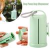 PP+PE Dog Poop Bag Dispenser With Hook Visible Window Pet Garbage Bags Storage Hanging/Clip Portable Puppy Waste Bag Holder