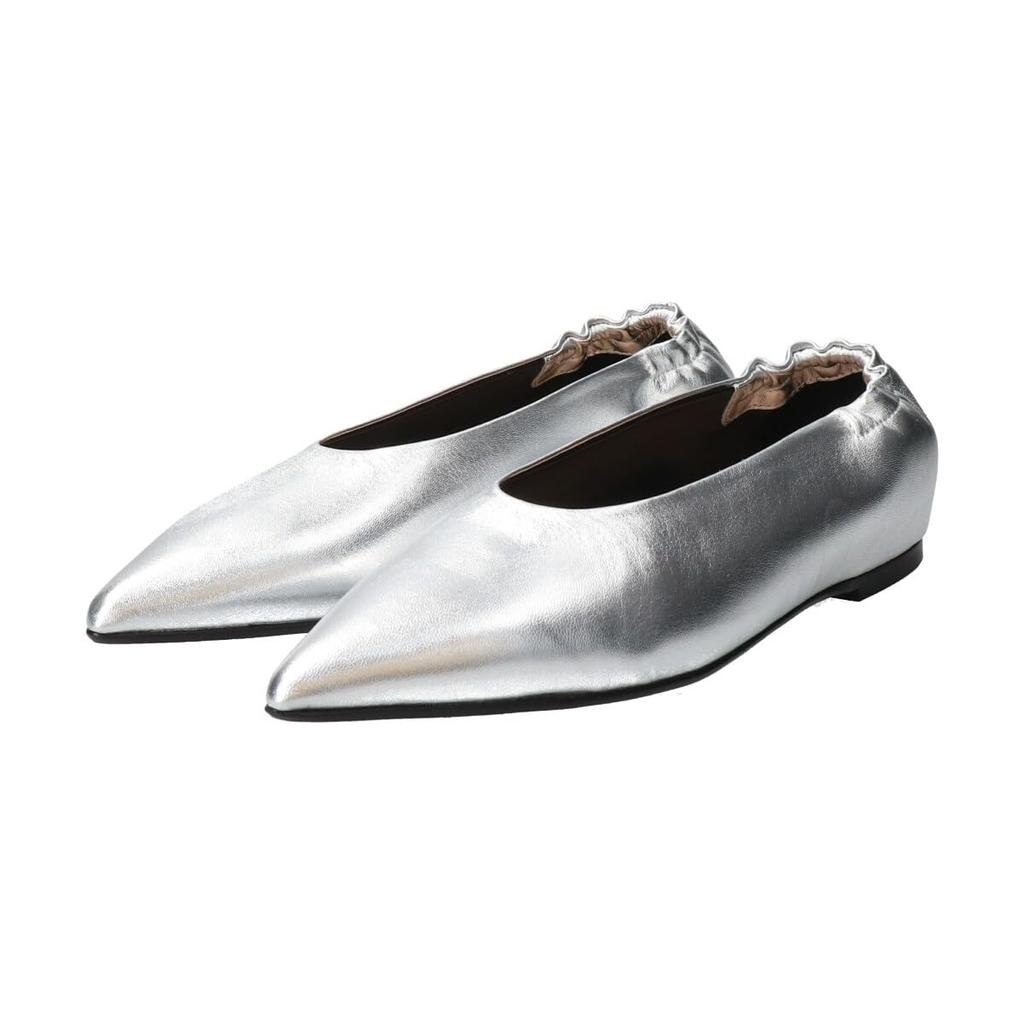 Pumps Pointed Toe Shirring Pumps F31510 Black Cm [Fabiorsconi] Women's 23.0