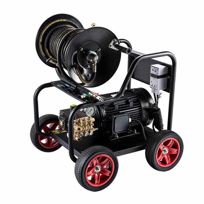 High-Pressure Industrial Car Washer & Dredging Machine (220V/380V)