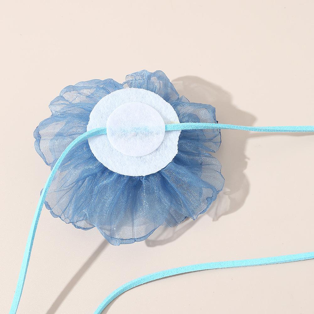 Wax Line Hand-tied Necklaces Y2K Choker fashion Leather wax necklace