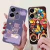 For Xiaomi Redmi 13 4G Case Fashion Girl Flower Silicone Soft TPU Shockproof Cover Coque For Redmi13 redemi13 Bumper Phone Case