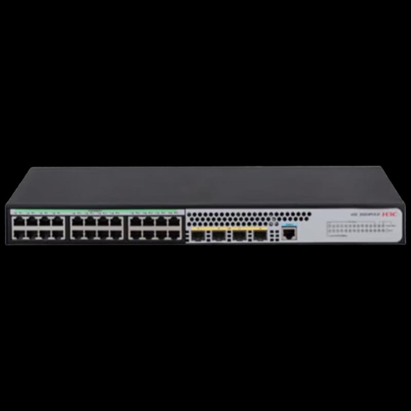H3C S5024PV5-EI-HPWR Управляемый коммутатор Gigabit PoE+ с 24 портами
