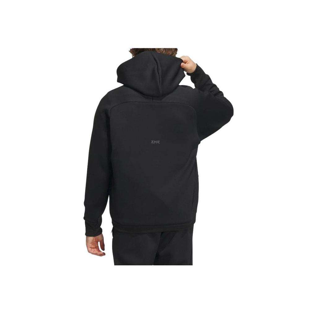 Adidas SS24 Healing Series с логотипом бренда, повседневная куртка с капюшоном, мужская верхняя одежда, черный IQ1377