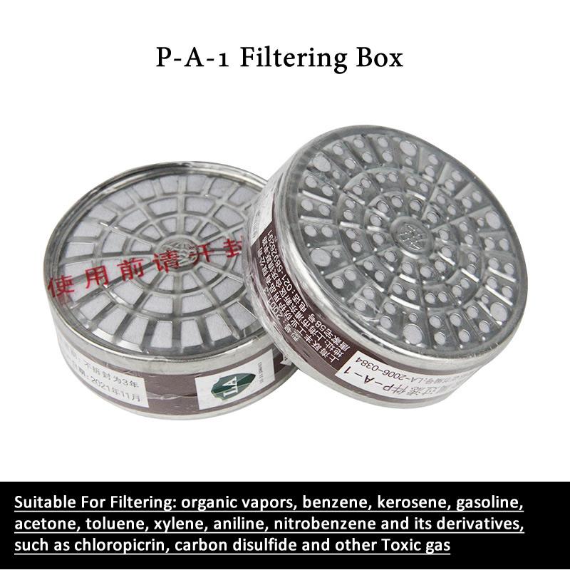 Черная противогаз на половину лица, респиратор из натурального каучука, рабочая защитная маска для полировки, сварки, распыления пестицидов, защита дыхания