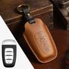 New Premium Cowhide Car Key Cover for Hongqi HS5, New H9, and HS7 Models