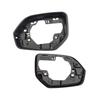 For VW Teramont 2017 2018 ~ Left~ Right Heated Blind Spot Warning Rear Mirror Glass Frame Turn Signal Light  Mirror Cover