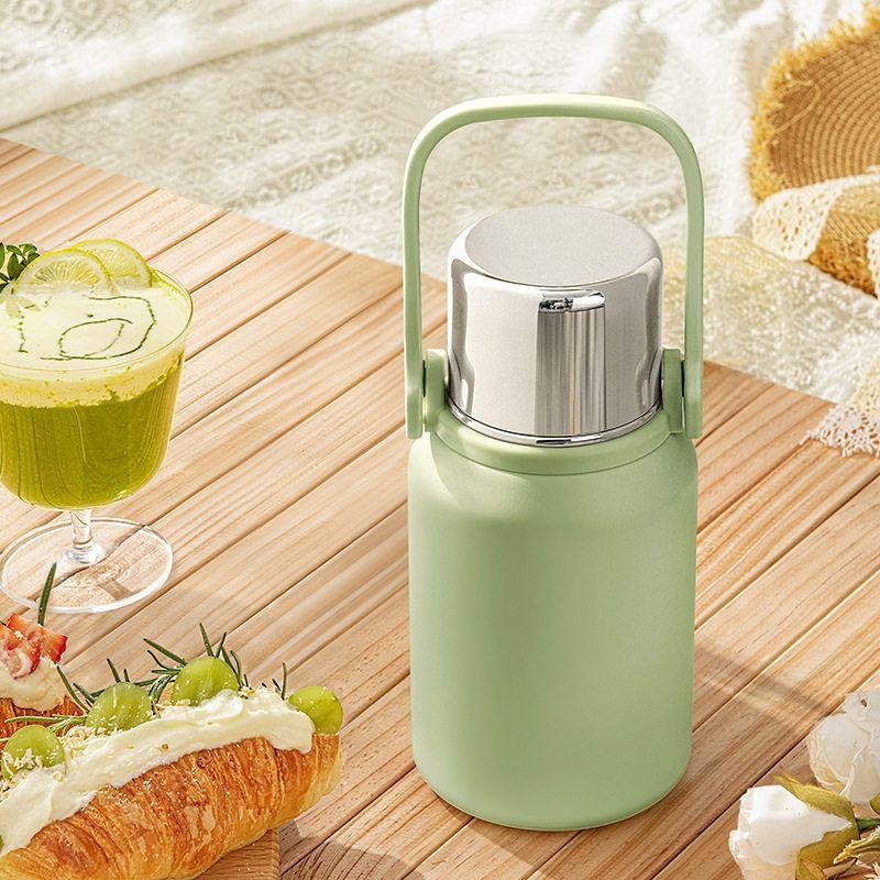 Thermos Cup, Travel Kettle, Tea Cup, Portable for Adults, Can Be Carried on the Body, Can Be Hung on the Body, and Can Be Used as a Water Bottle