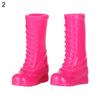 Plastic Female Fashion Doll Shoes Socks Accessories Long Knees Boots Hero Dolls Boot