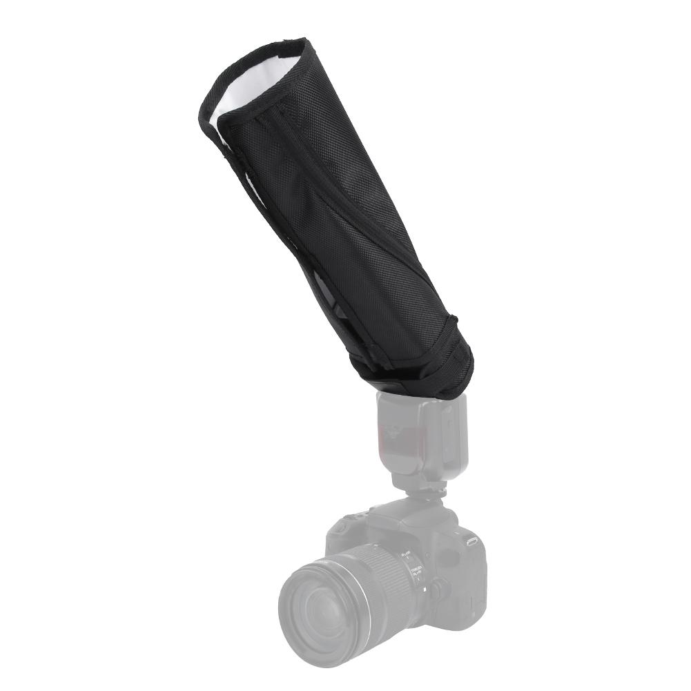 Универсальный складной софтбокс-диффузор для вспышки Speedlite, фотоотражатель