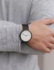 Часы Maven Watches 40 мм Серия Artisan Минималистичные Модные Часы ЧЕРНЫЕ (ПАПИЛЬОН 40 ММ)