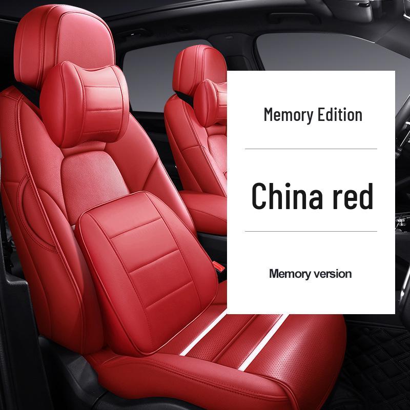 Кожаные чехлы на сиденья Mercedes-Benz C/E/GLC/A-Class – Полный охват, Всесезонная подушка