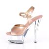 2025 new cm high heels hate sky high waterproof table transparent sandals stiletto women's shoes fish mouth shoes fashion wedding shoes