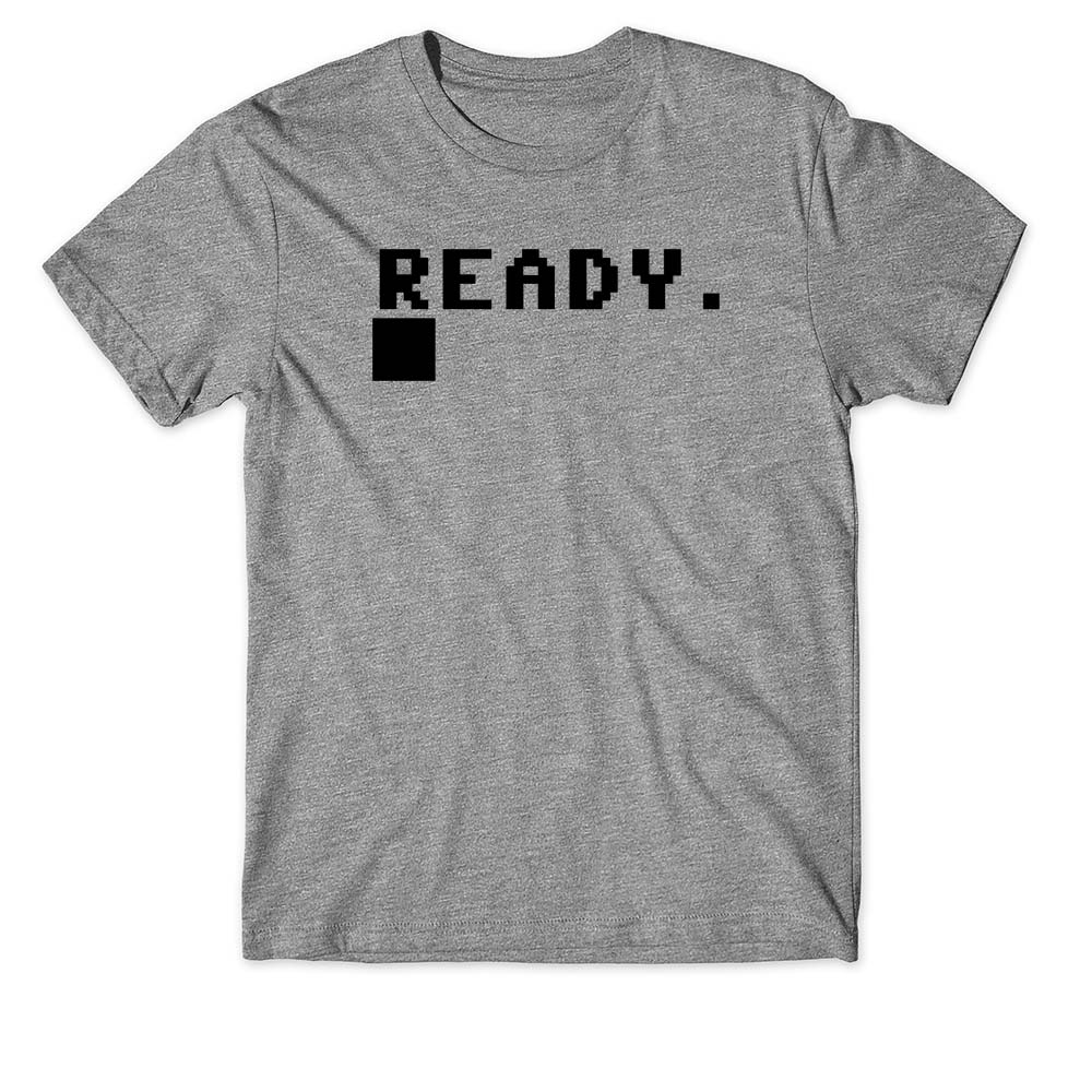 100 Cotton Unisex T Shirt Ready Commodore 64 Silhouette Gift Tee