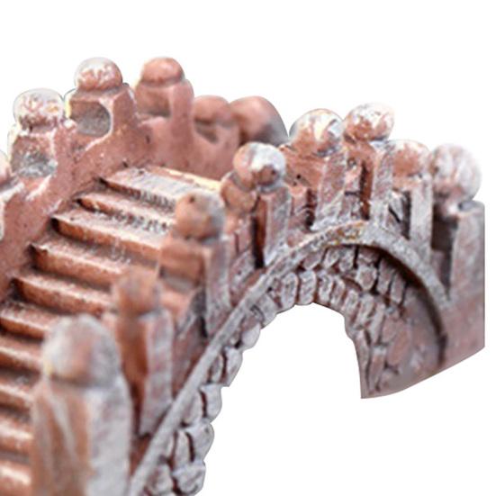 2Pcs Retro Arch Bridge Fish Tank Aquarium Micro Landscape Miniature Ornaments