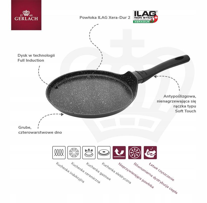 Gerlach Pan For Pancakes Granitex 25 1 Pc