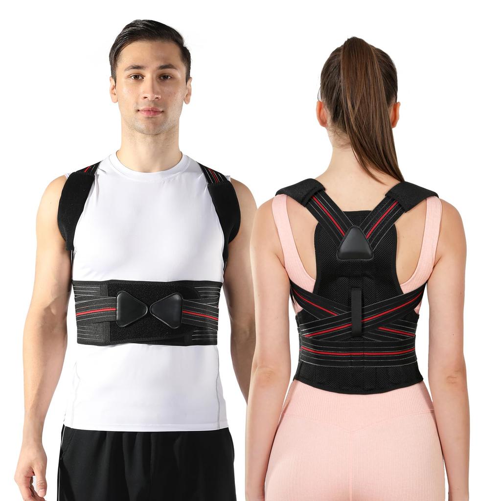 YOUKOYI Поза горбуна Поза спины Мышцы спины Спина Плечо Легко надевать и снимать Унисекс Поддерживающий, Пояс, Пояс, Пояс, Поддерживающий, Мышцы,