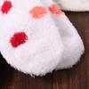 5Pairs Plush Christmas Fleece Socks Cartoon Winter Floor Socks Soft Sleeping Socks Women  Women
